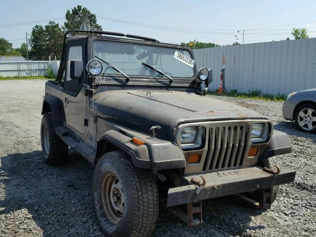 2BCCL81KXHB500701 - 1987 JEEP WRANGLER S BLACK photo 1