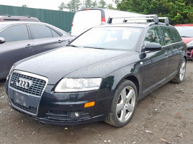 WAUKH74FX8N175750 - 2008 AUDI A6 AVANT Q BLACK photo 2