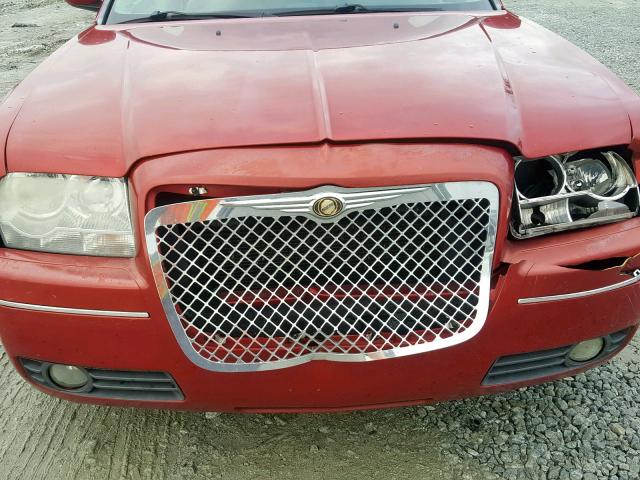 2C3KA53G97H896157 - 2007 CHRYSLER 300 TOURIN RED photo 7