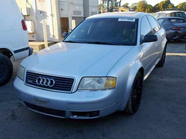 WAUZL54B1YN126127 - 2000 AUDI A6 4.2 QUA SILVER photo 2