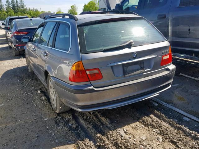 WBAEN33483PC12471 - 2003 BMW 325 IT GRAY photo 3