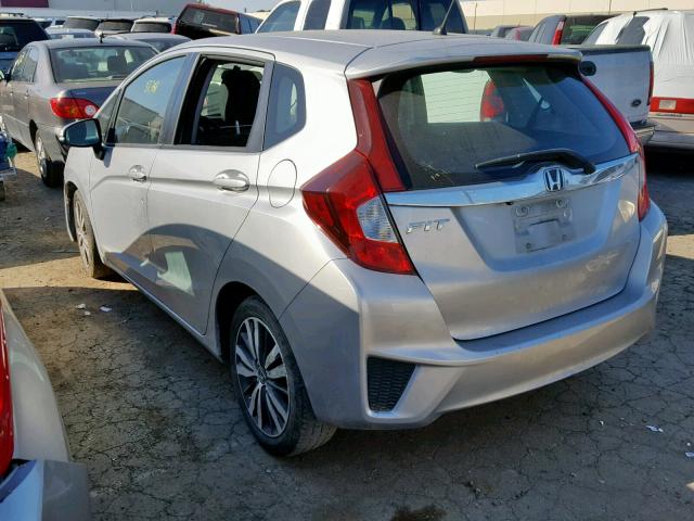 3HGGK5H80FM708224 - 2015 HONDA FIT EX SILVER photo 3