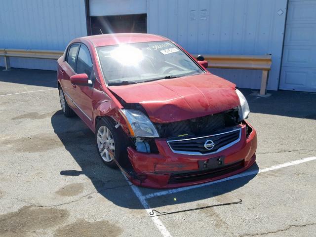 3N1AB6AP4CL761072 - 2012 NISSAN SENTRA 2.0 BURGUNDY photo 1