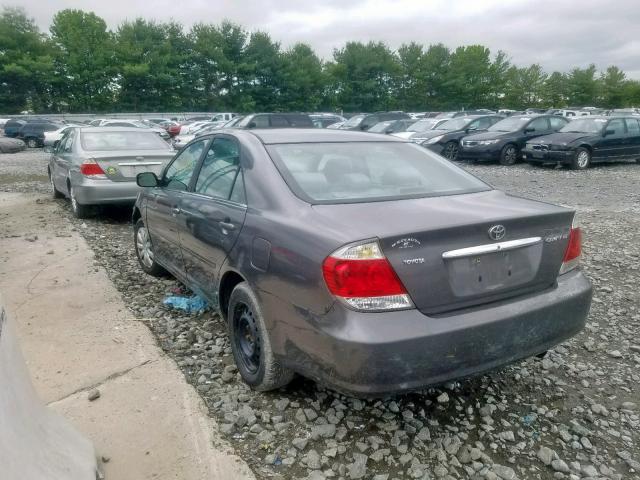 4T1BE32K55U610563 - 2005 TOYOTA CAMRY LE GRAY photo 3