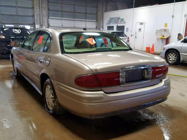 1G4HR54K74U140218 - 2004 BUICK LESABRE LI TAN photo 3