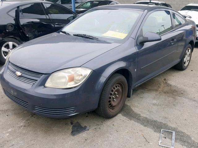 1G1AL18F887208584 - 2008 CHEVROLET COBALT LT BLUE photo 2