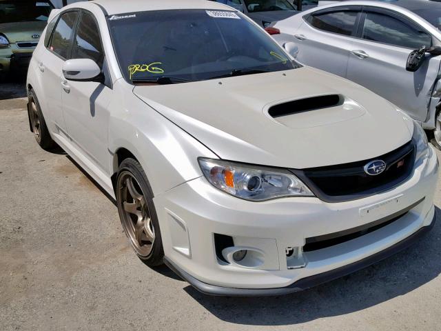 JF1GR8H61EL245798 - 2014 SUBARU IMPREZA WR WHITE photo 1