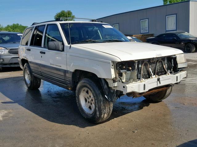 1J4GZ58S8VC574479 - 1997 JEEP GRAND CHER WHITE photo 1