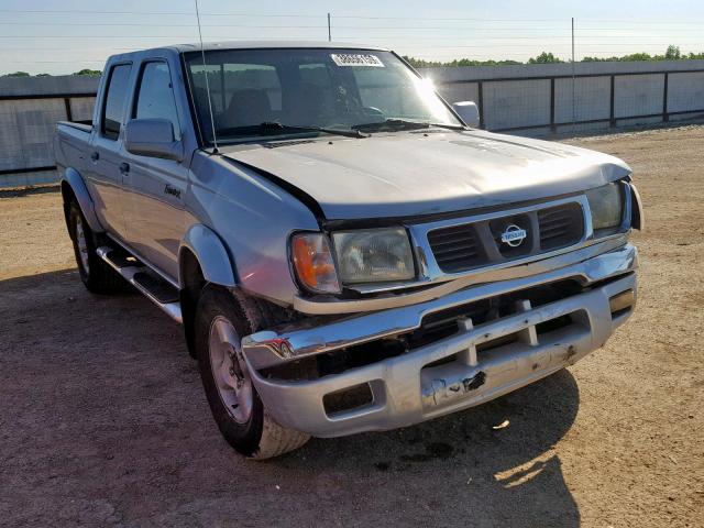 1N6ED27T3YC310771 - 2000 NISSAN FRONTIER C GRAY photo 1