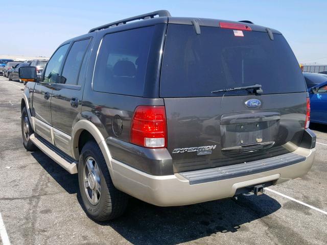 1FMPU175X5LB03342 - 2005 FORD EXPEDITION CHARCOAL photo 3