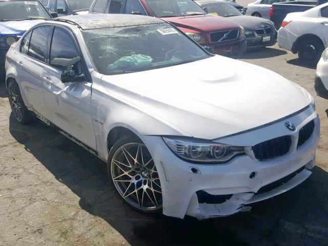 WBS8M9C30H5G86214 - 2017 BMW M3 WHITE photo 1