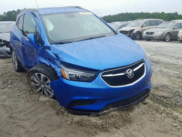 KL4CJASB5JB663515 - 2018 BUICK ENCORE PRE BLUE photo 1