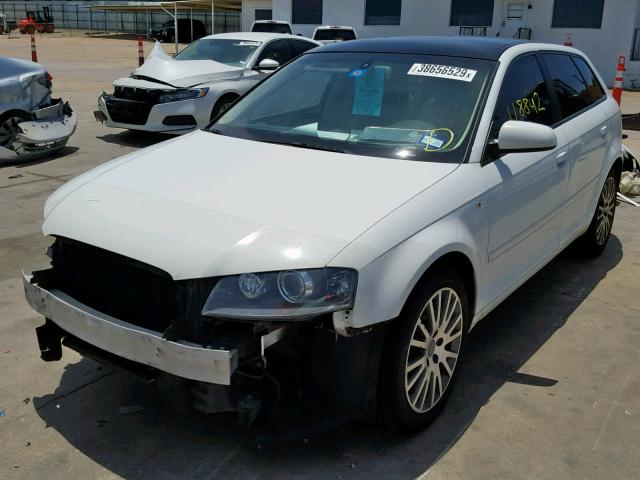 WAUNF78P58A136190 - 2008 AUDI A3 2.0 PRE WHITE photo 2