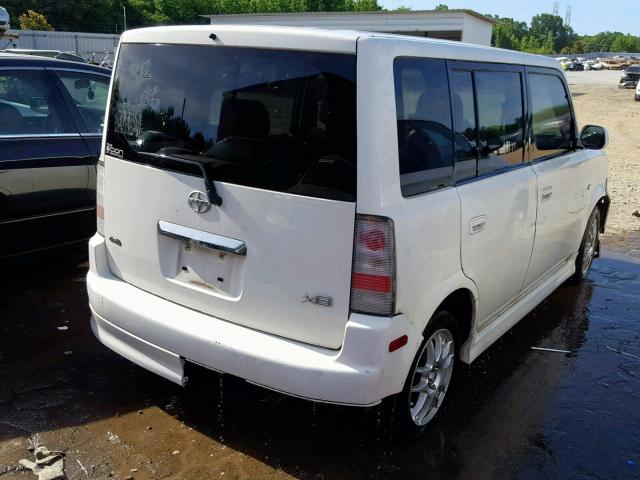 JTLKT324564091032 - 2006 TOYOTA SCION XB 白色 照片 4