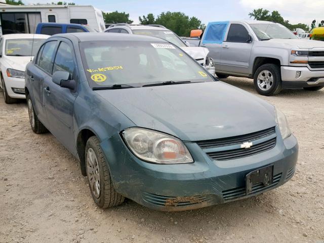 1G1AT58H897167254 - 2009 CHEVROLET COBALT LT GREEN photo 1