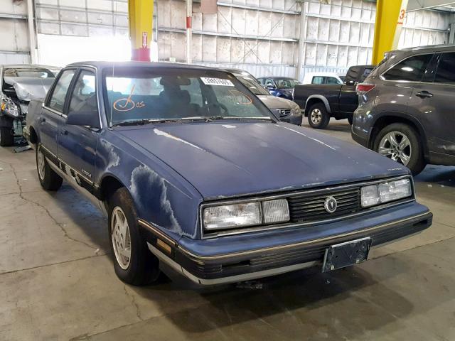 1G2AF51W4K6273563 - 1989 PONTIAC 6000 LE BLUE photo 1