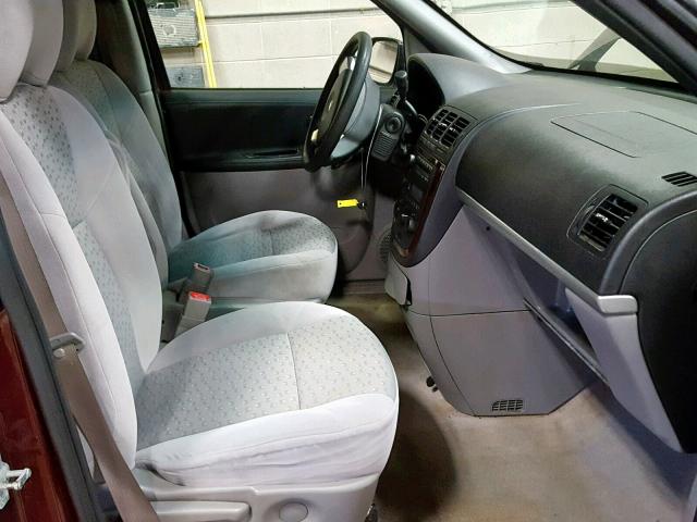 1GNDV23157D164955 - 2007 CHEVROLET UPLANDER L 红色 照片 5