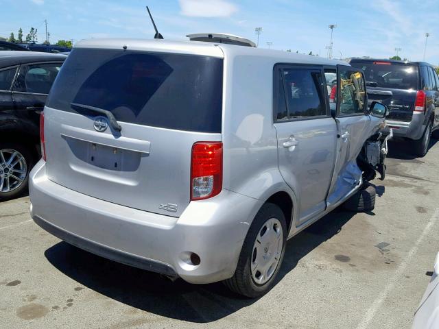 JTLZE4FE7EJ056428 - 2014 TOYOTA SCION XB 银色 照片 4