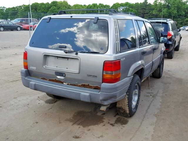 1J4GZ58S4WC353513 - 1998 JEEP GRAND CHER GRAY photo 4