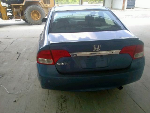 2HGFA1F6XBH510302 - 2011 HONDA CIVIC LX-S ლურჯი ფოტო 10
