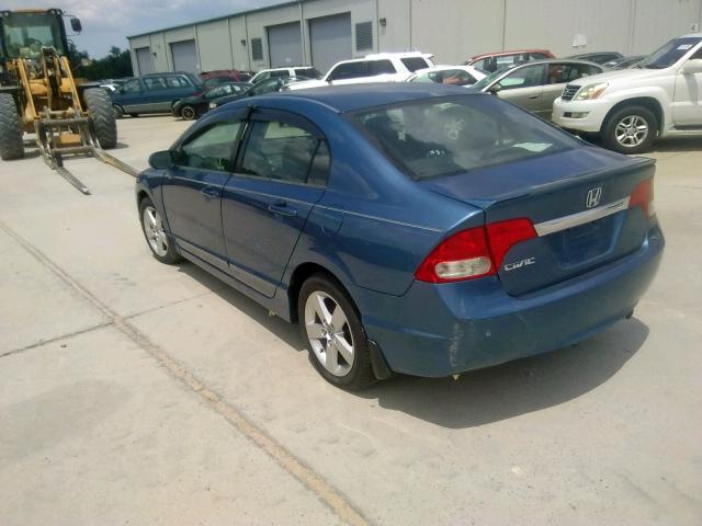 2HGFA1F6XBH510302 - 2011 HONDA CIVIC LX-S ლურჯი ფოტო 3