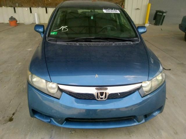 2HGFA1F6XBH510302 - 2011 HONDA CIVIC LX-S ლურჯი ფოტო 7