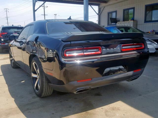 2C3CDZBT2GH300999 - 2016 DODGE CHALLENGER BLACK photo 3