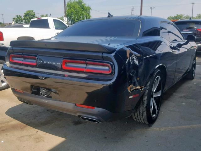 2C3CDZBT2GH300999 - 2016 DODGE CHALLENGER BLACK photo 4