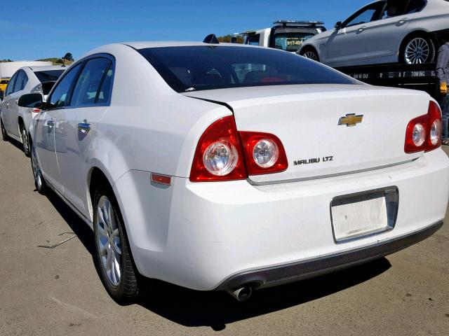 1G1ZE5E04CF357044 - 2012 CHEVROLET MALIBU LTZ 白色 照片 3