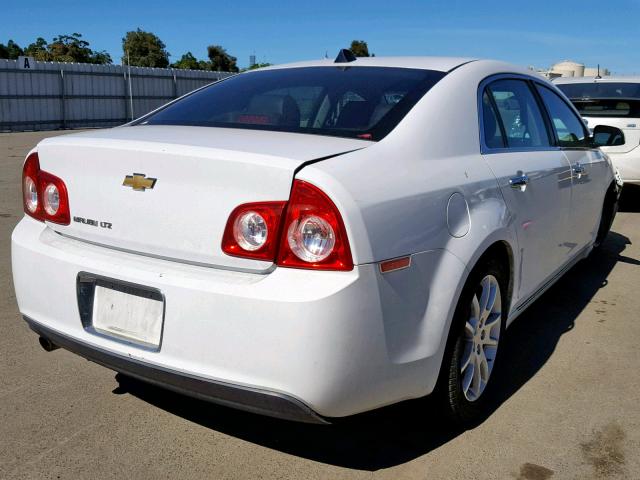 1G1ZE5E04CF357044 - 2012 CHEVROLET MALIBU LTZ 白色 照片 4