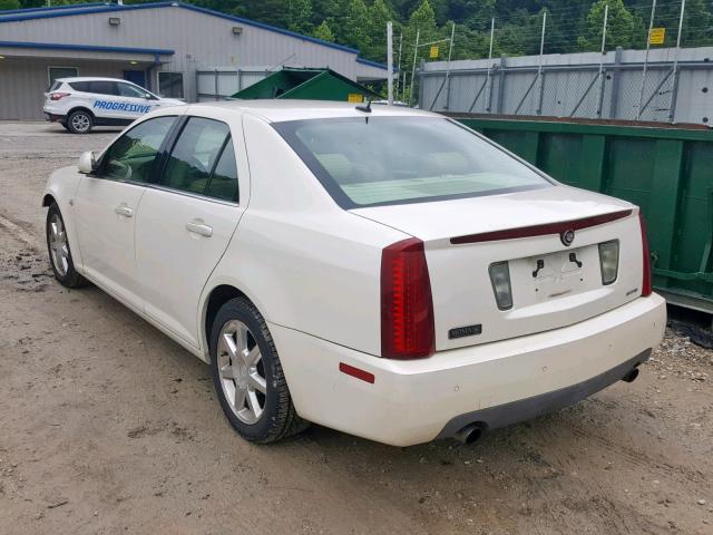 1G6DW677050153574 - 2005 CADILLAC STS WHITE photo 3