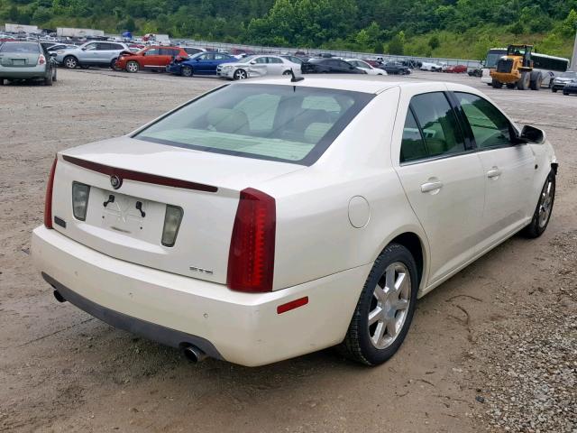 1G6DW677050153574 - 2005 CADILLAC STS WHITE photo 4