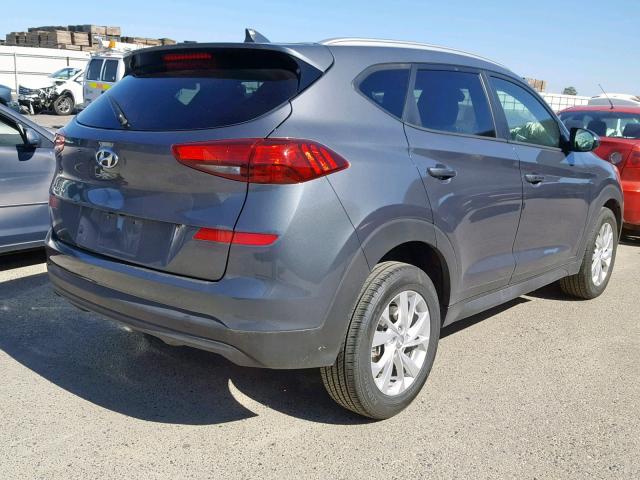 KM8J33A40KU859417 - 2019 HYUNDAI TUCSON LIM CHARCOAL photo 4