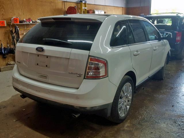 2FMDK49C69BA45113 - 2009 FORD EDGE LIMIT WHITE photo 4