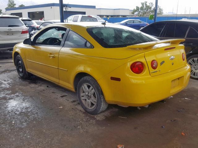 1G1AL18F667724889 - 2006 CHEVROLET COBALT LT YELLOW photo 3