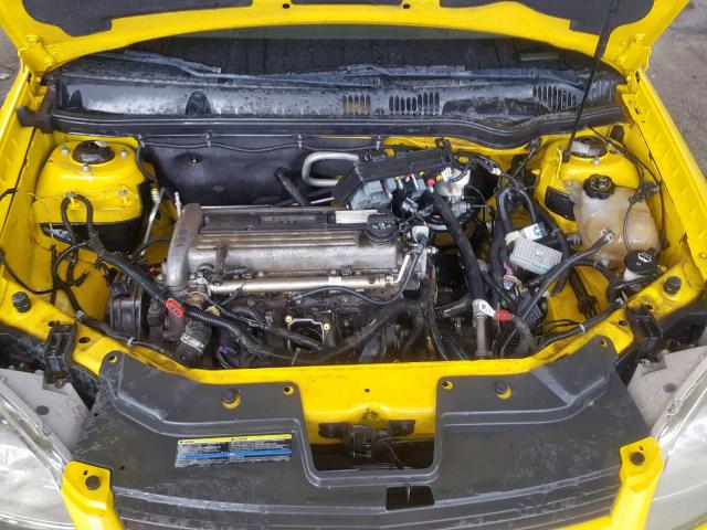 1G1AL18F667724889 - 2006 CHEVROLET COBALT LT YELLOW photo 7