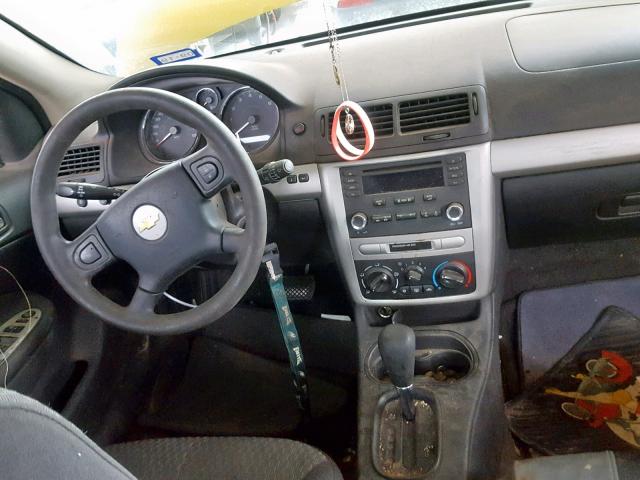 1G1AL18F667724889 - 2006 CHEVROLET COBALT LT YELLOW photo 9