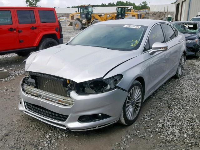 3FA6P0K9XGR174577 - 2016 FORD FUSION TIT SILVER photo 2