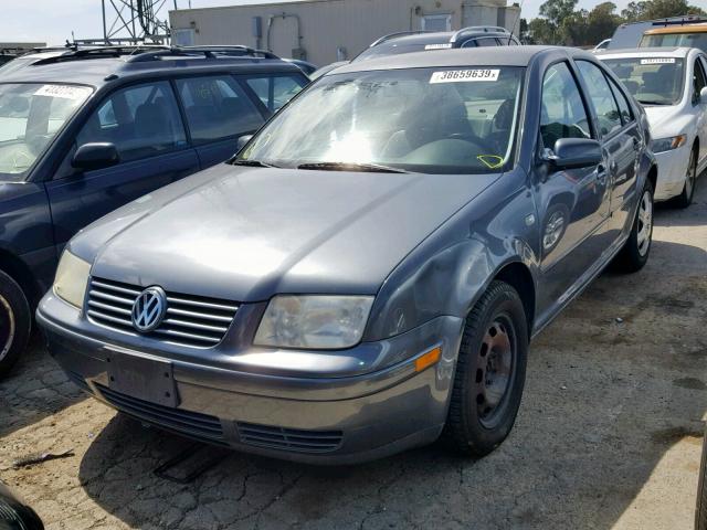 3VWRK69M03M176913 - 2003 VOLKSWAGEN JETTA GL GRAY photo 2