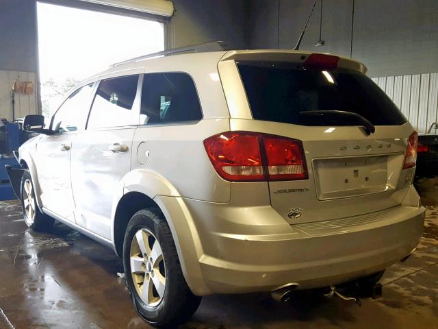 3D4PG1FG6BT513024 - 2011 DODGE JOURNEY MA SILVER photo 3