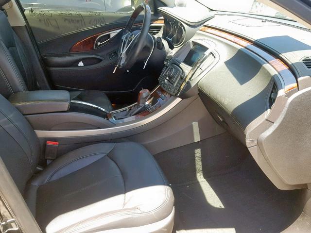 1G4GJ5E37CF334034 - 2012 BUICK LACROSSE T BLACK photo 5