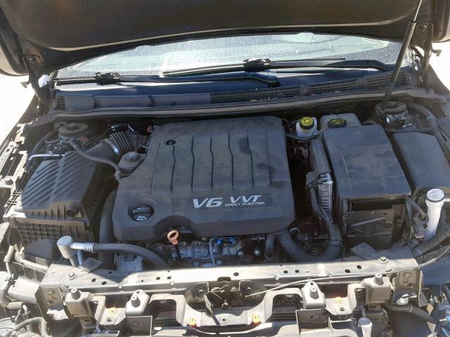 1G4GJ5E37CF334034 - 2012 BUICK LACROSSE T BLACK photo 7