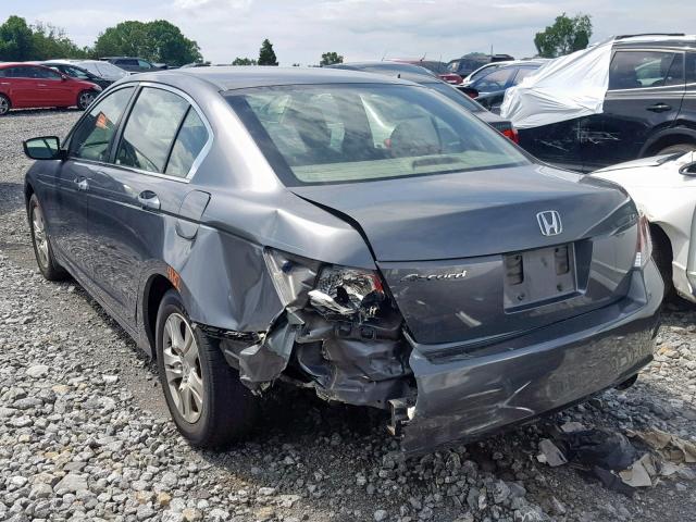 JHMCP26488C003669 - 2008 HONDA ACCORD LXP GRAY photo 3