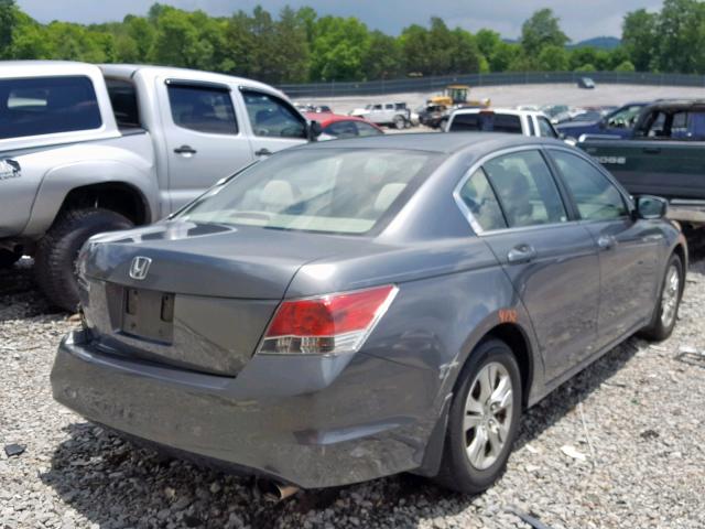 JHMCP26488C003669 - 2008 HONDA ACCORD LXP GRAY photo 4