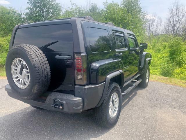 5GTDN13616181248 - 2006 HUMMER H3 BLACK photo 4