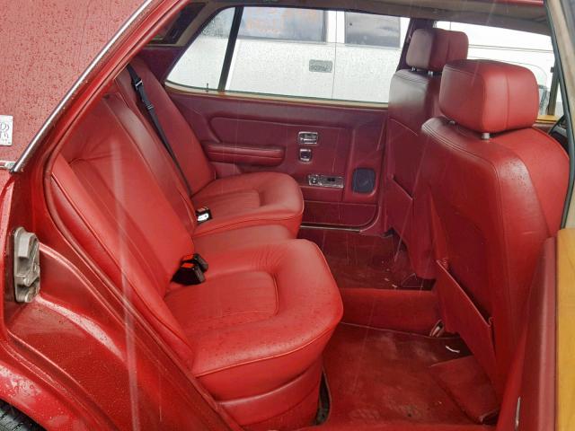 SCAZN42A1BCX03802 - 1981 ROLLS-ROYCE SILVER SPU RED photo 6