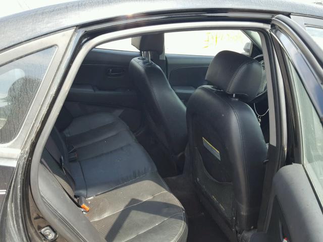 KMHDU46D79U820634 - 2009 HYUNDAI ELANTRA GL BLACK photo 6