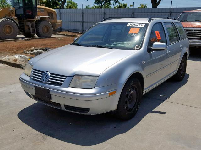 WVWSK21J43W114168 - 2003 VOLKSWAGEN JETTA GLS SILVER photo 2