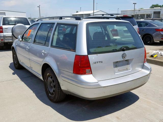 WVWSK21J43W114168 - 2003 VOLKSWAGEN JETTA GLS SILVER photo 3