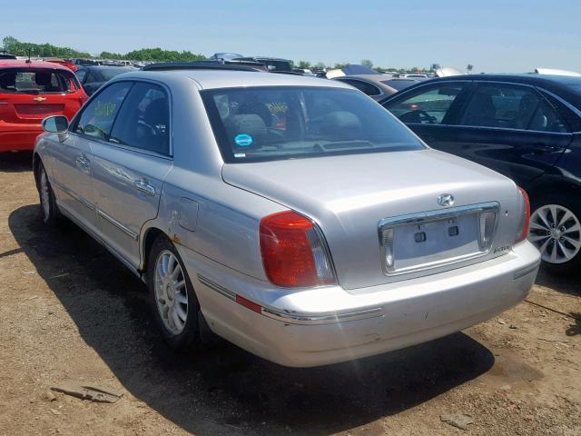 KMHFU45E45A412378 - 2005 HYUNDAI XG 350 SILVER photo 3